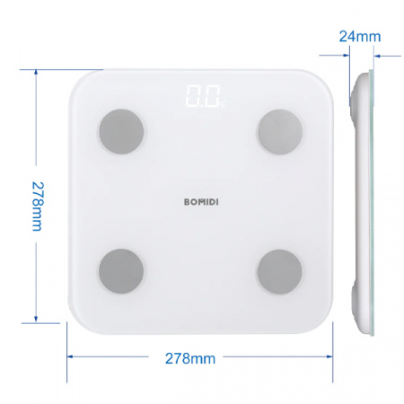 Смарт-весы Xiaomi Bomidi Smart Body Fat Scale S1